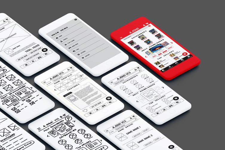 Caso de estudio - Diseño UX - Aplicación Móvil ATARI