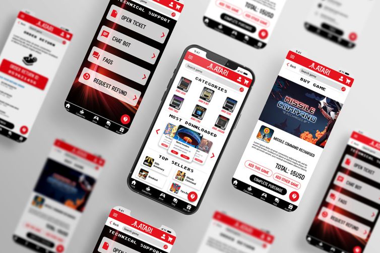 Caso de estudio - Diseño UX - Aplicación Móvil ATARI