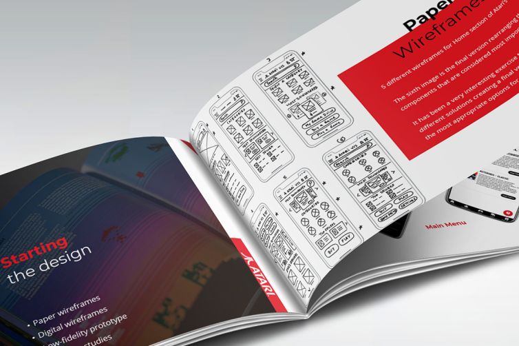 Caso de estudio - Diseño UX - Aplicación Móvil ATARI