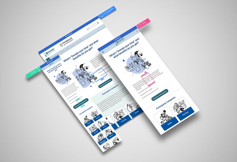 Caso de estudio - Diseño UX - Aplicación Móvil Dona tu tiempo