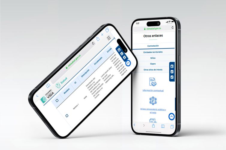 Diseño Web - Portal MinSalud