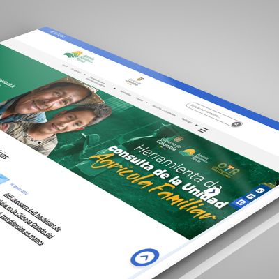 Diseño Web – Portal Agencia Nacional de Tierras – ANT